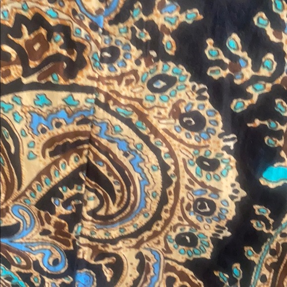 Soft Surroundings S multi colored print top - Picture 7 of 9